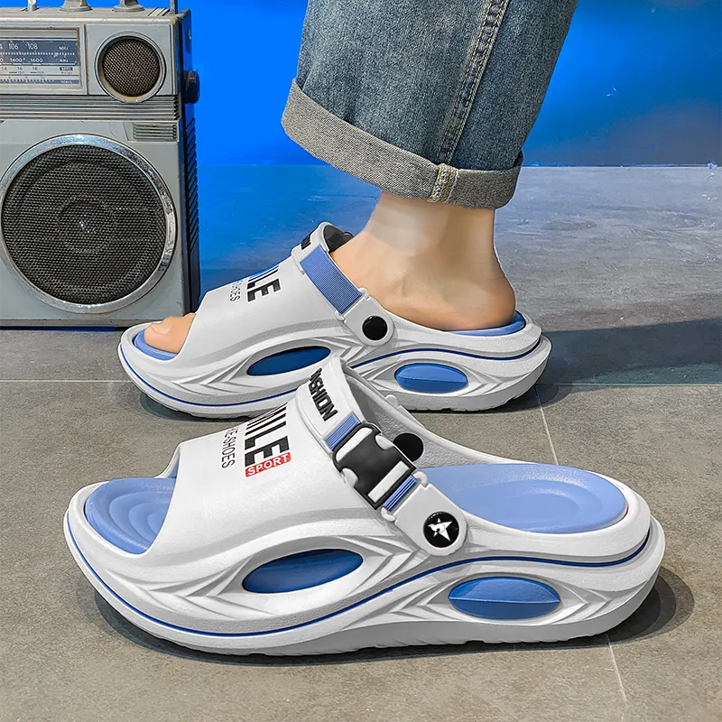 Bookish Star Slip Resistant Quick Dry Abrasion Resistant Slide Slippers Men's-8