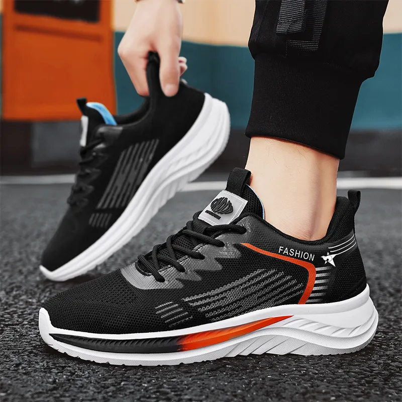 Bookish Star Cushioning And Breathable Low Top Casual Shoes Men's-7