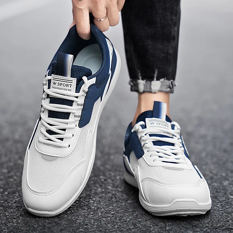 Bookish Star Anti Slip Wear Resistant Low Top Skateboard Shoes Men's-11