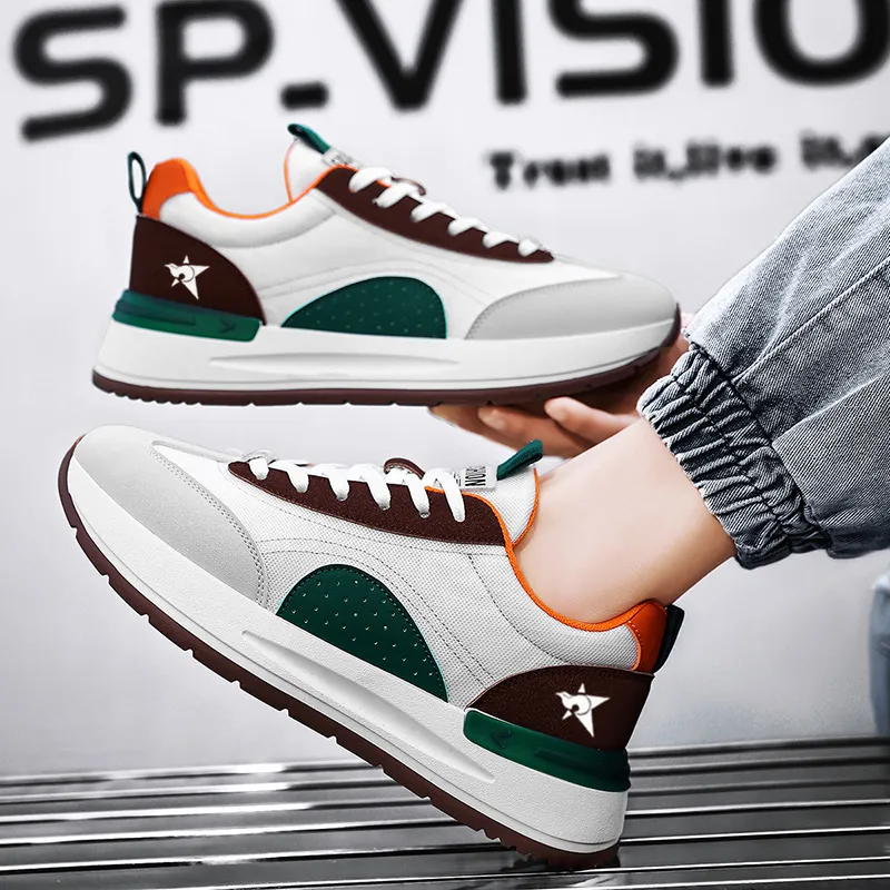 Bookish Star Slip Resistant Shock Absorbers Low Top Skateboard Shoes Men's-7