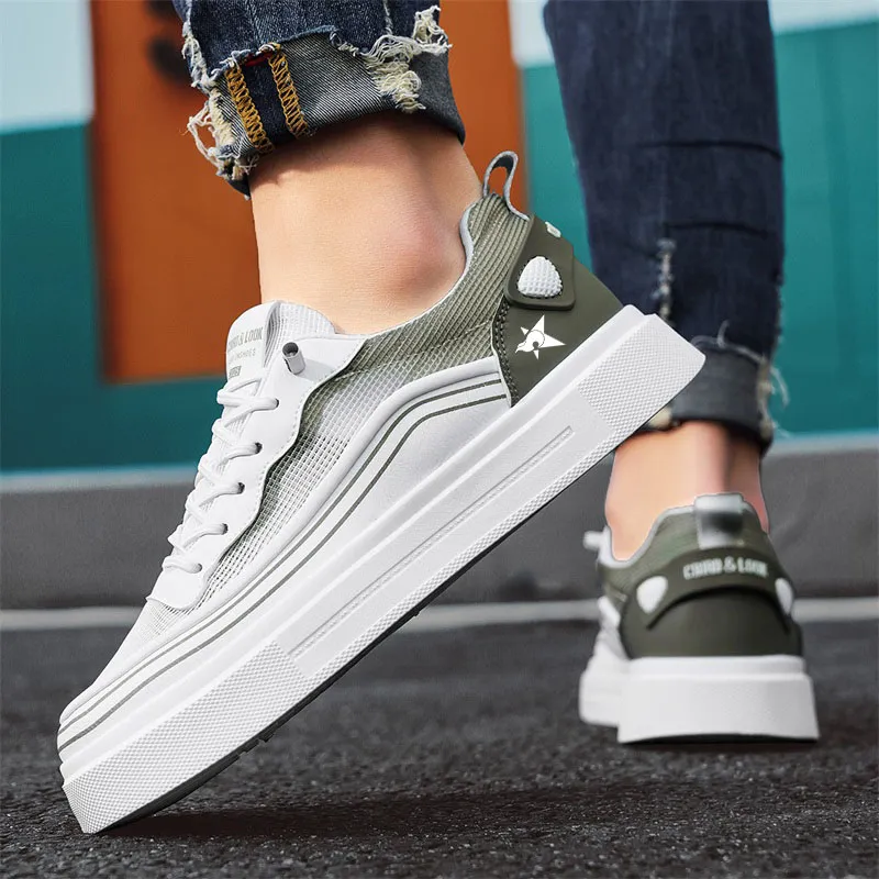 Bookish Star Balanced Lightweight Low Top Skateboard Shoes Men's-7