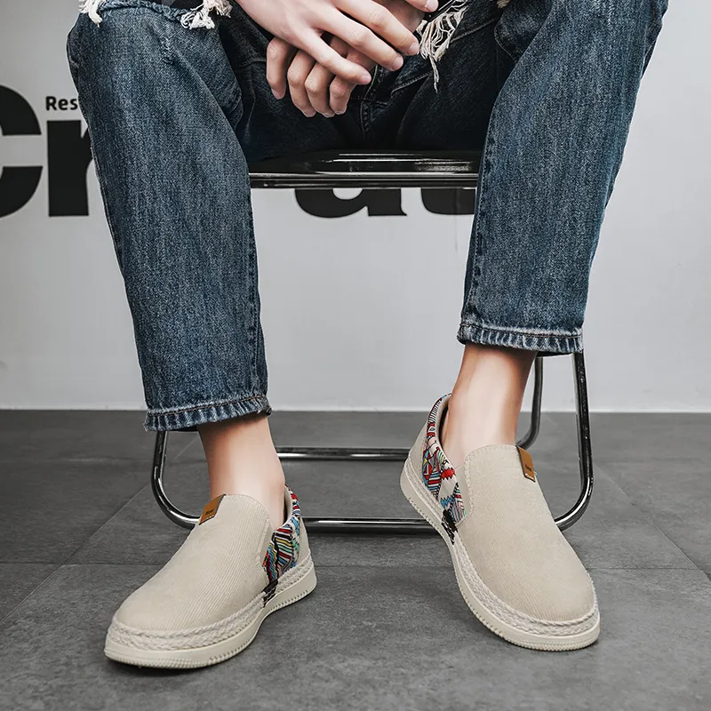 Bookish Star Anti Slip Wear Resistant Low Top Skateboard Shoes Men's-13