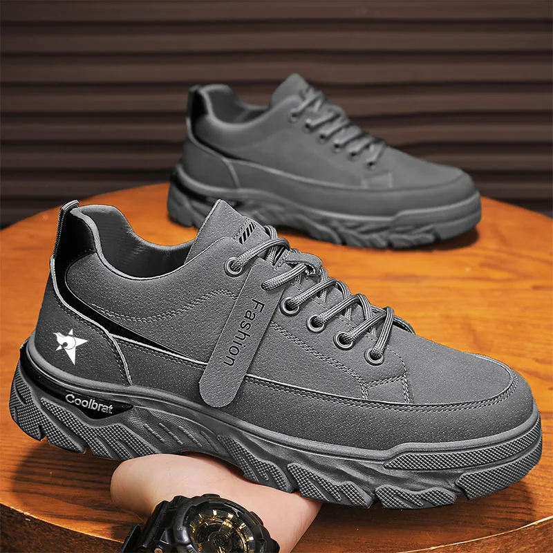 Bookish Star Anti Slip Wear Resistant Low Top Casual Shoes Men's-6