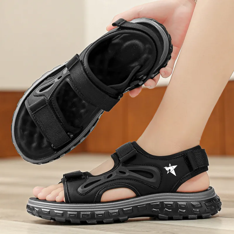 Bookish Star Beach Sandals Men's-12