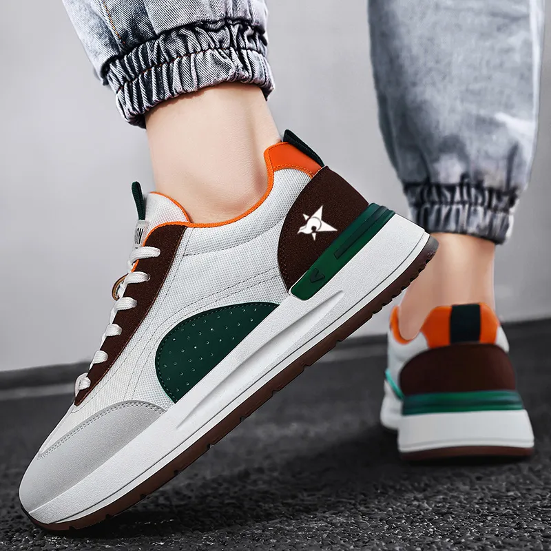 Bookish Star Slip Resistant Shock Absorbers Low Top Skateboard Shoes Men's-8