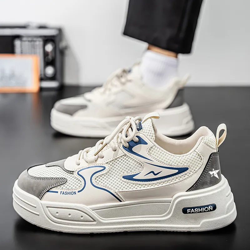 Bookish Star Abrasion Resistant Slip Resistant Low Top Skateboard Shoes Men's-11