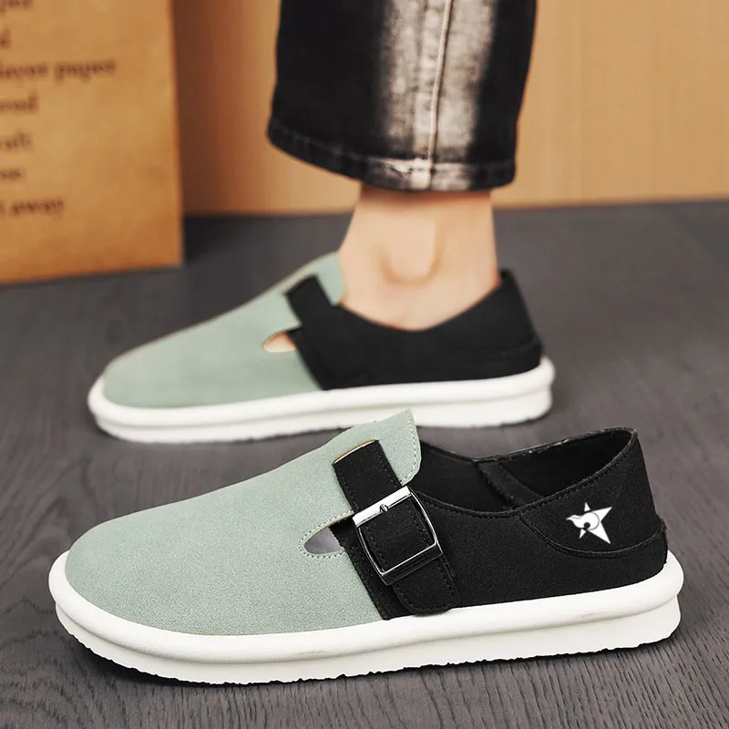 Bookish Star Anti Slip Wear Resistant Low Top Casual Shoes Men's-2