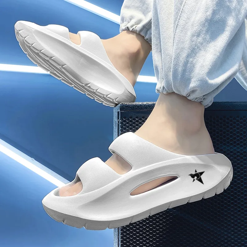 Bookish Star Slip Resistant Odor Resistant Abrasion Resistant Slide Slippers Unisex-5
