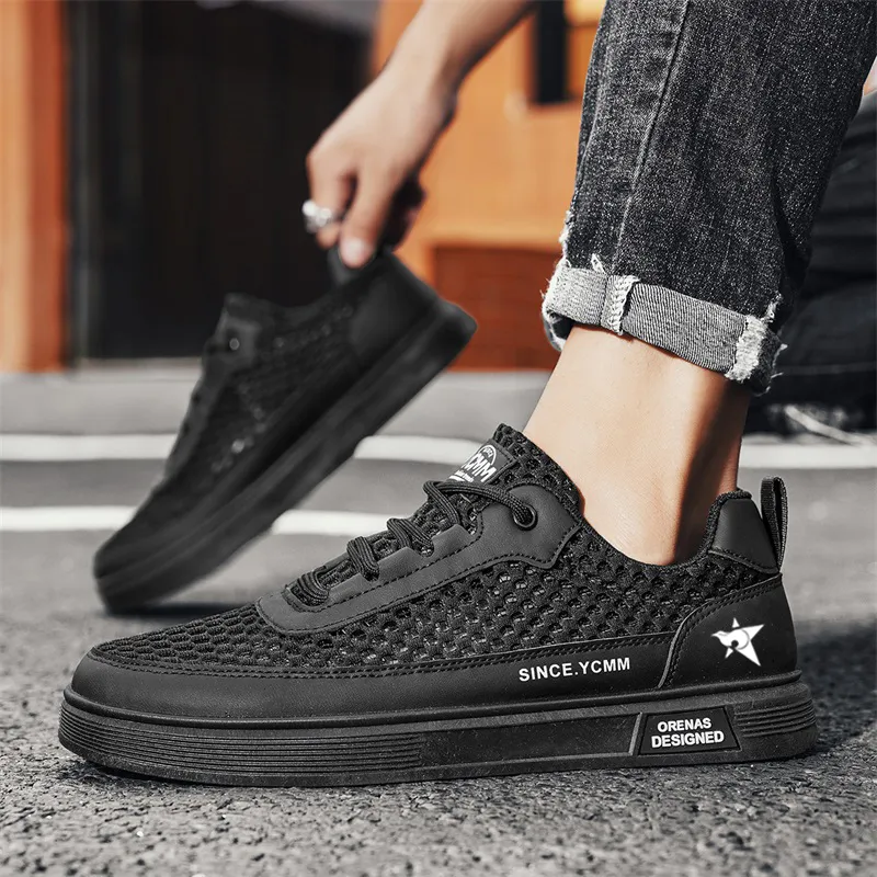 Bookish Star Coverage Slip Resistant Low Top Skateboard Shoes Men's-2