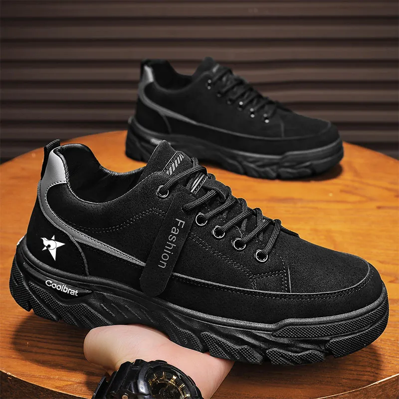 Bookish Star Anti Slip Wear Resistant Low Top Casual Shoes Men's-1