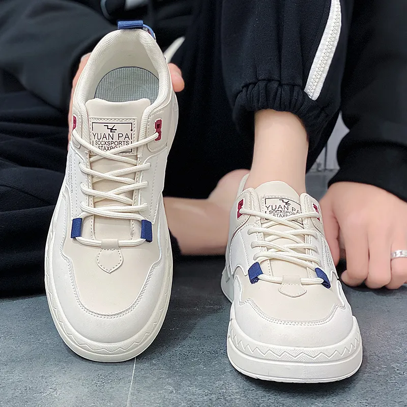 Bookish Star Anti Slip Wear Resistant Low Top Skateboard Shoes Men's-3