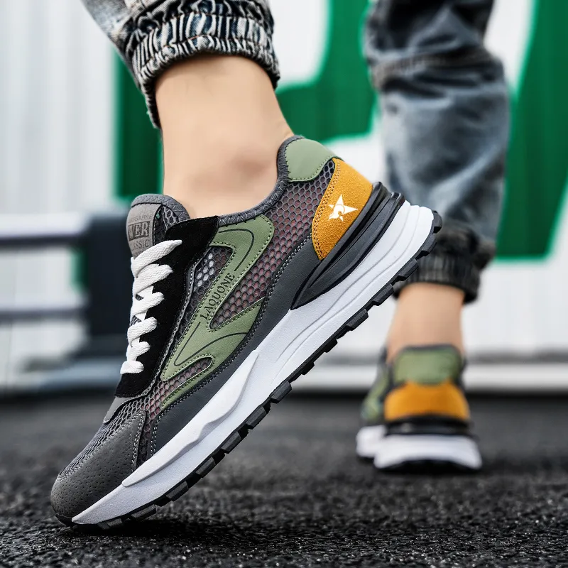 Bookish Star Anti Slip Wear Resistant Low Top Casual Shoes Men's-3