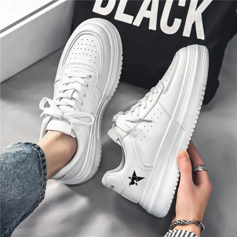 Bookish Star Anti Slip Wear Resistant Low Top Skateboard Shoes Men's-1