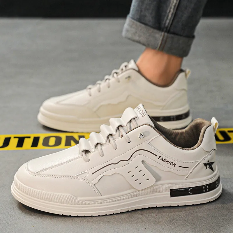 Bookish Star Anti Slip Wear Resistant Low Top Skateboard Shoes Men's-14