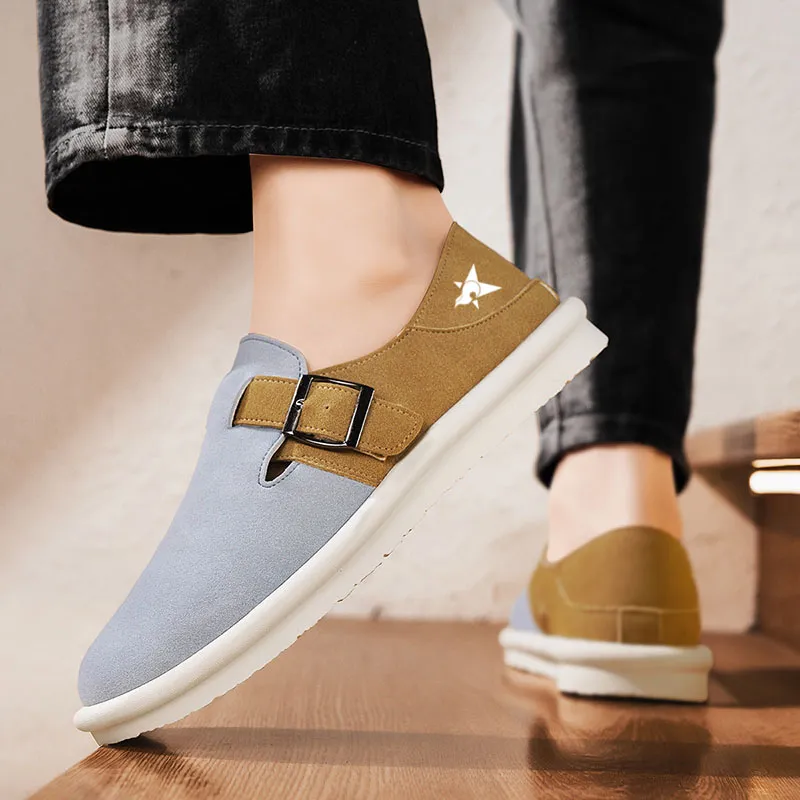 Bookish Star Anti Slip Wear Resistant Low Top Casual Shoes Men's-11