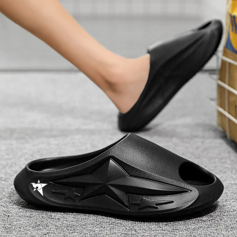 Bookish Star Slip Resistant Odor Resistant Abrasion Resistant Slide Slippers Unisex-1