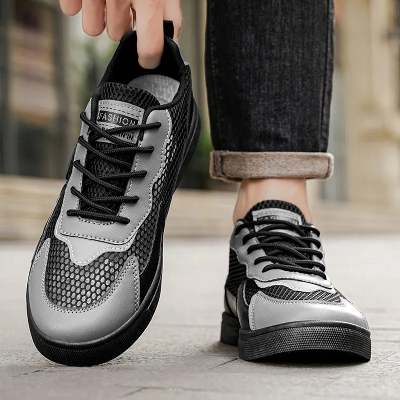 Bookish Star Anti Slip Wear Resistant Low Top Skateboard Shoes Men's-2