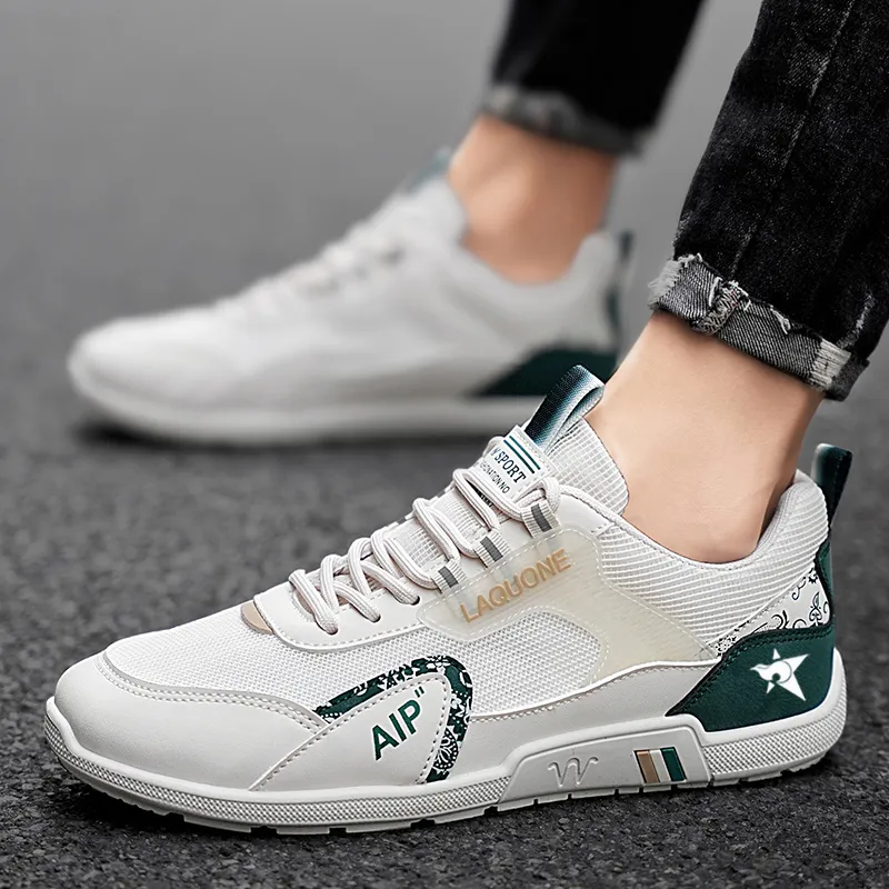 Bookish Star Anti Slip Wear Resistant Low Top Skateboard Shoes Men's-2