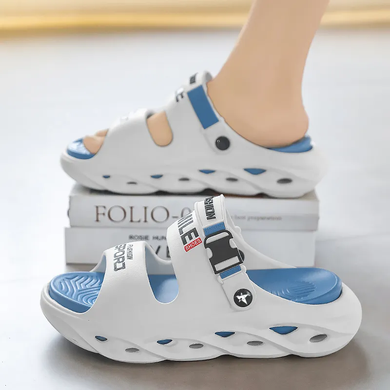 Bookish Star Slip Resistant Odor Resistant Abrasion Resistant Slide Slippers Men's-9