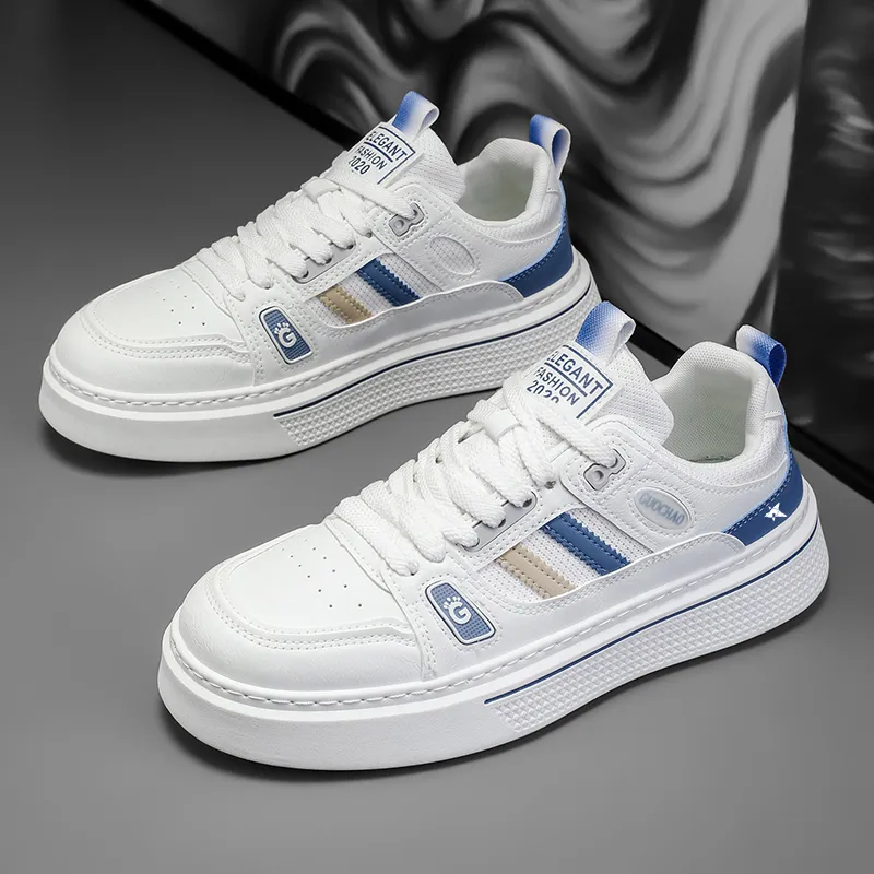 Bookish Star Anti Slip Wear Resistant Low Top Skateboard Shoes Men's-3