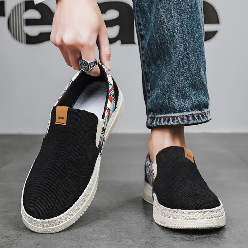 Bookish Star Anti Slip Wear Resistant Low Top Skateboard Shoes Men's-1