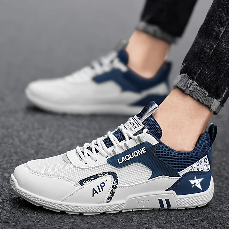 Bookish Star Anti Slip Wear Resistant Low Top Skateboard Shoes Men's-12