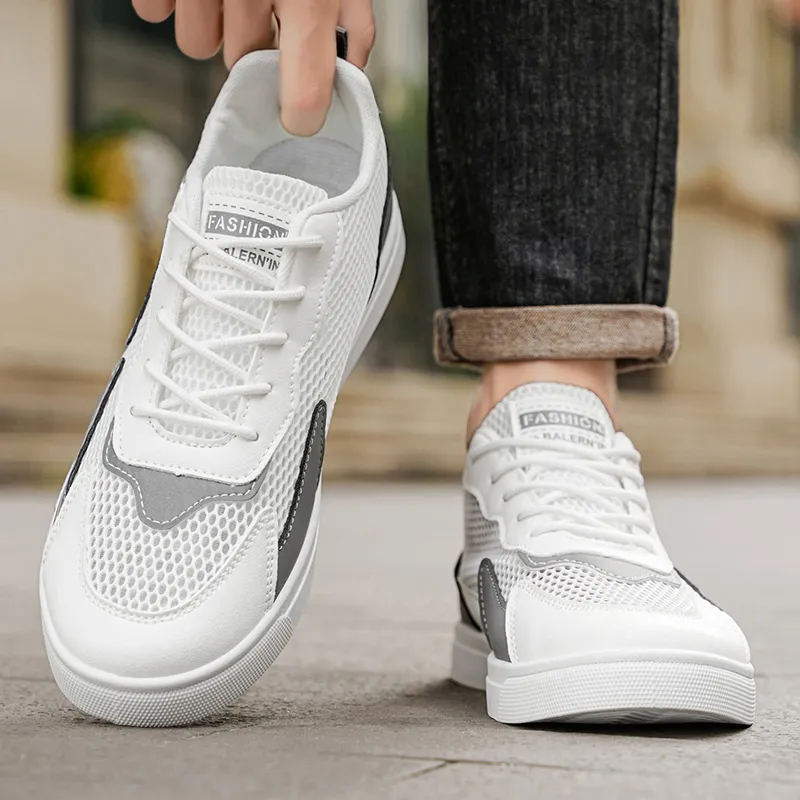 Bookish Star Anti Slip Wear Resistant Low Top Skateboard Shoes Men's-7
