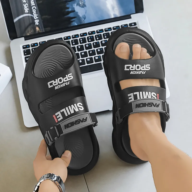 Bookish Star Slip Resistant Odor Resistant Abrasion Resistant Slide Slippers Men's-18