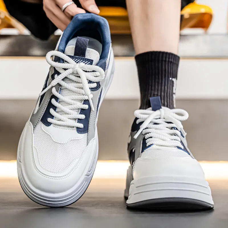 Bookish Star Anti Slip Wear Resistant Low Top Skateboard Shoes Men's-13