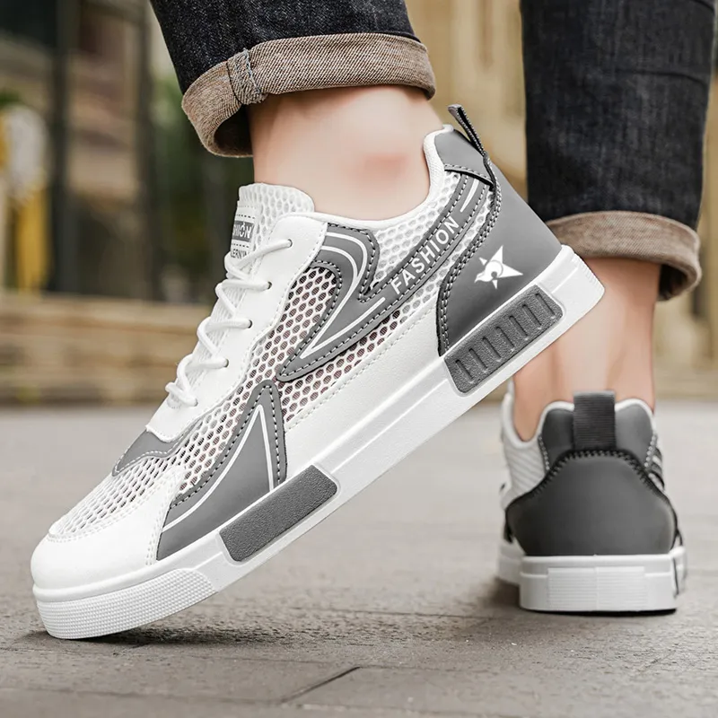 Bookish Star Anti Slip Wear Resistant Low Top Skateboard Shoes Men's-9