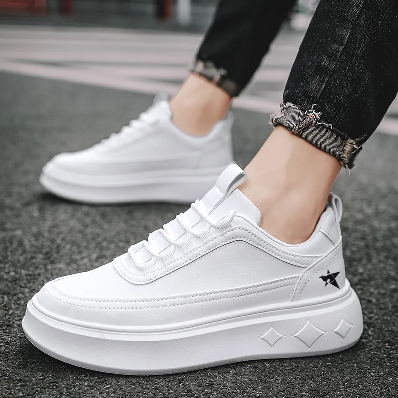 Bookish Star Anti Slip Wear Resistant Low Top Skateboard Shoes Men's-2