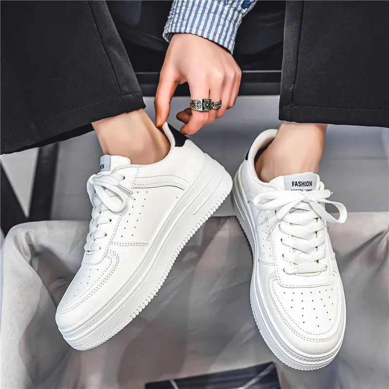 Bookish Star Anti Slip Wear Resistant Low Top Skateboard Shoes Men's-8