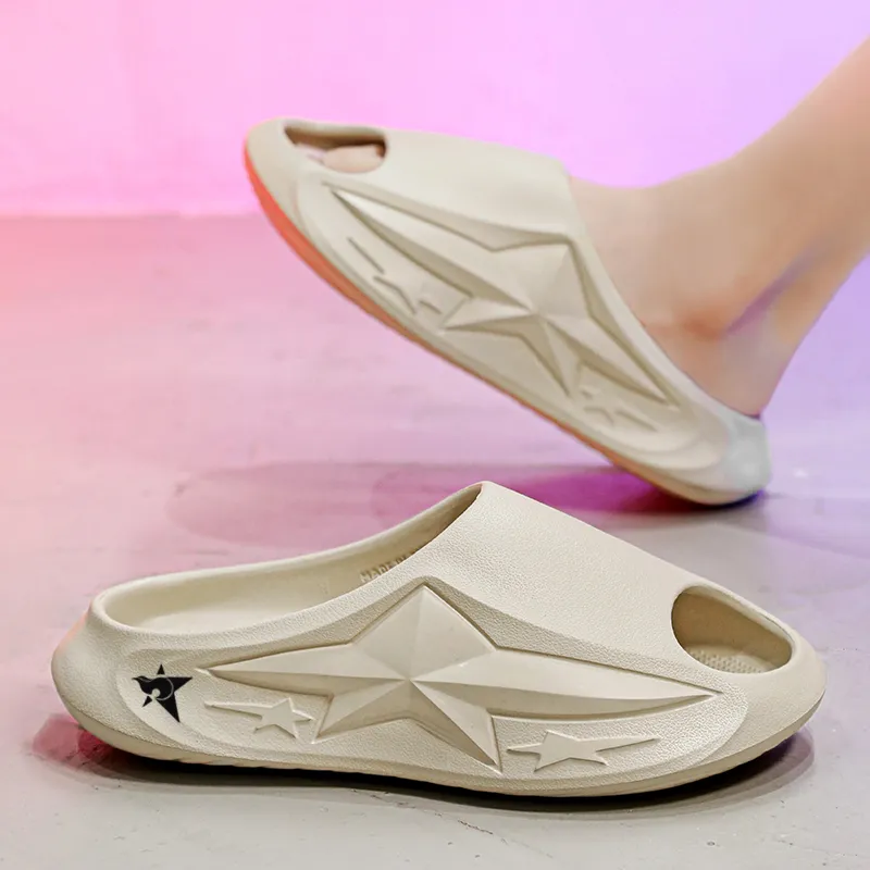 Bookish Star Slip Resistant Odor Resistant Abrasion Resistant Slide Slippers Unisex-14