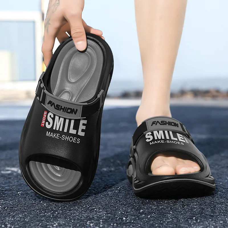Bookish Star Slip Resistant Quick Dry Abrasion Resistant Slide Slippers Men's-2