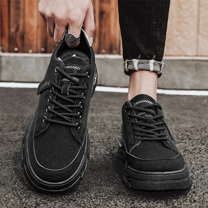 Bookish Star Anti Slip Wear Resistant Low Top Casual Shoes Men's-2
