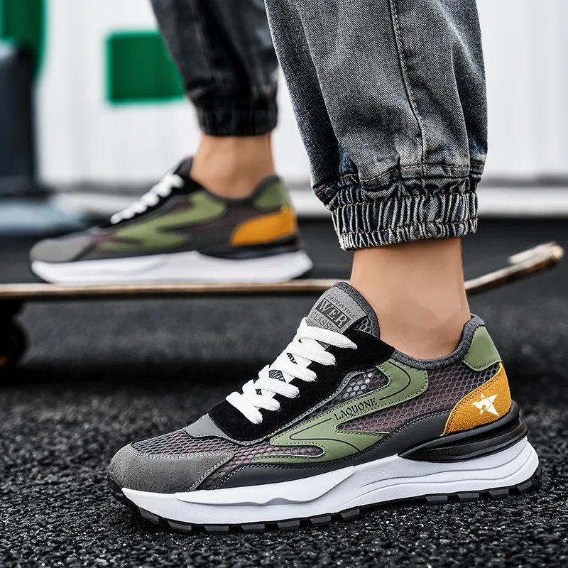 Bookish Star Anti Slip Wear Resistant Low Top Casual Shoes Men's-4