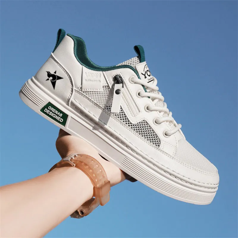 Bookish Star Anti Slip Wear Resistant Low Top Skateboard Shoes Men's-1