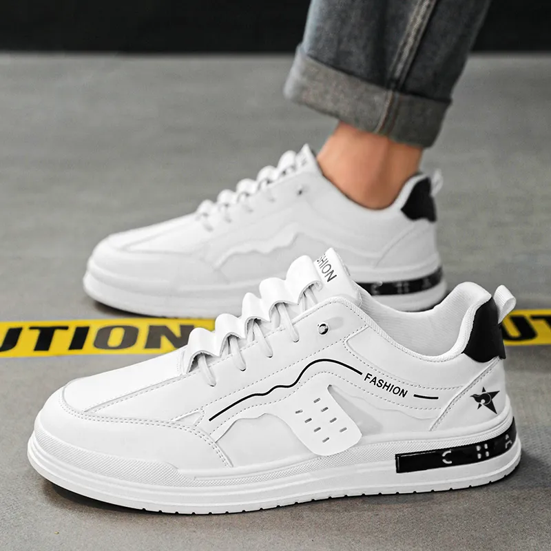Bookish Star Anti Slip Wear Resistant Low Top Skateboard Shoes Men's-9