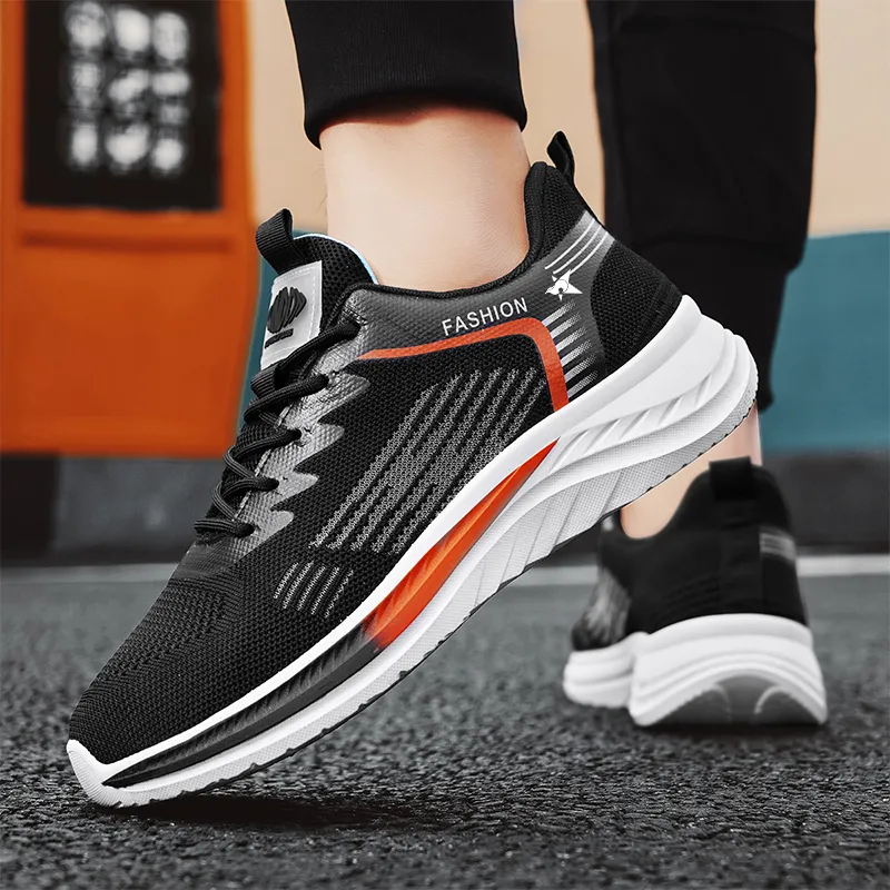 Bookish Star Cushioning And Breathable Low Top Casual Shoes Men's-8