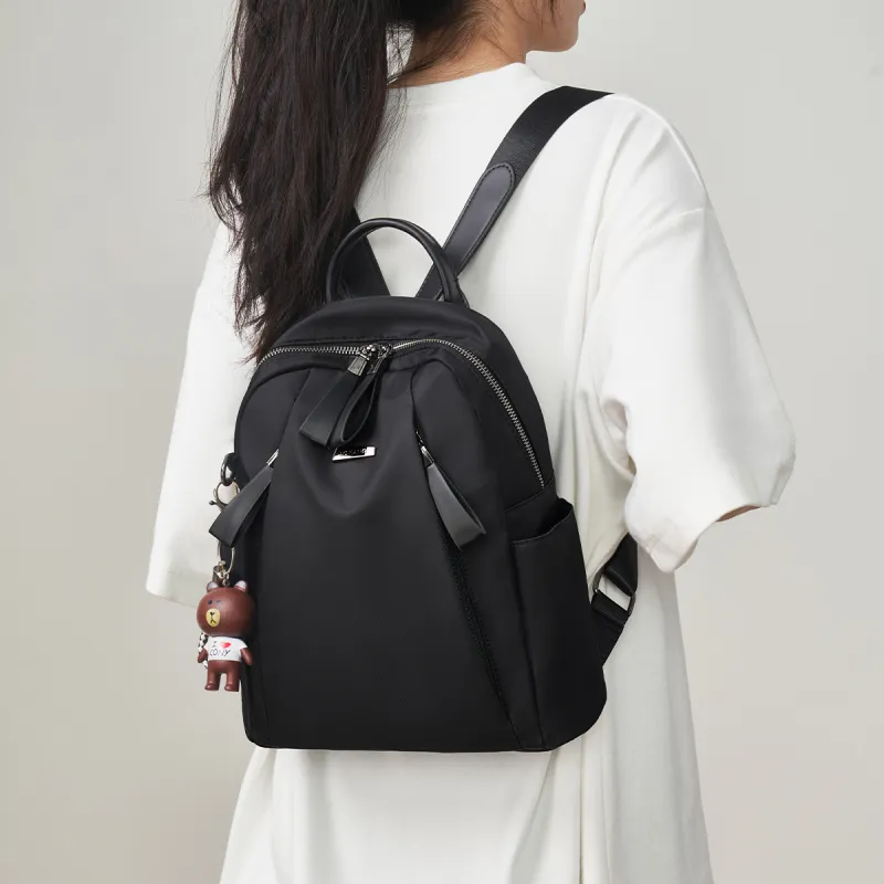 AOKANG Fabric Backpack Commute Bag Canvas Bag Regular Women's Multicolor-2