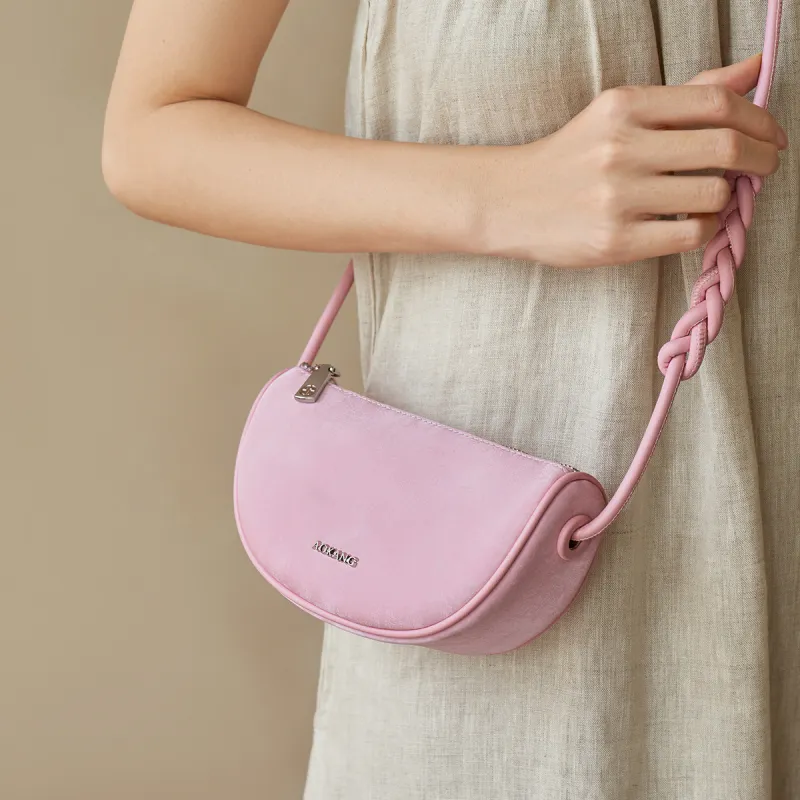 AOKANG Cow Leather With Synthetic Leather Crossbody Bag, Shoulder Bag Women's Multicolor-12