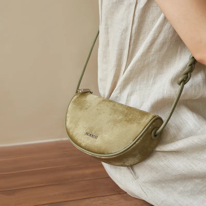 AOKANG Cow Leather With Synthetic Leather Crossbody Bag, Shoulder Bag Women's Multicolor-22