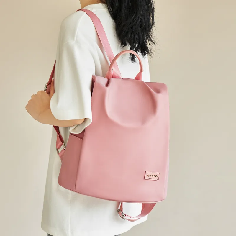 AOKANG Fabric Backpack Commute Bag Canvas Bag Regular Women's Multicolor-18