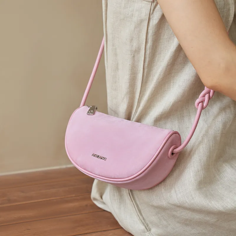 AOKANG Cow Leather With Synthetic Leather Crossbody Bag, Shoulder Bag Women's Multicolor-11