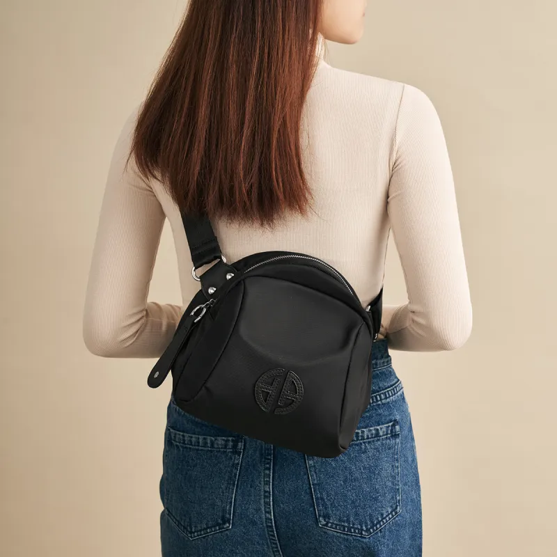 AOKANG Fabric Fanny Pack, Crossbody Bag, Dome Bag, Shoulder Bag, Sling Bag Small Size Unisex Multicolor-6