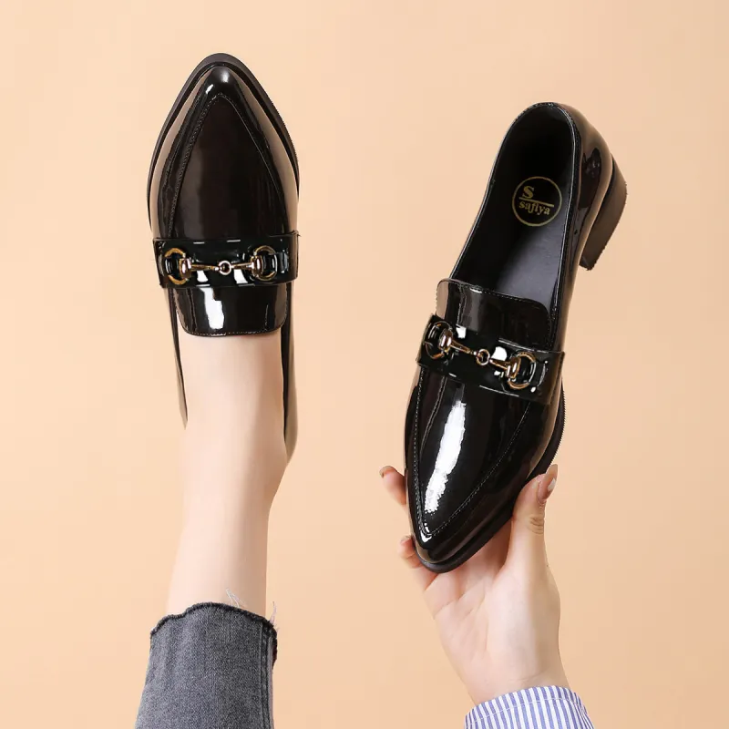 Safiya Loafers 2.9cm Women's Black-7