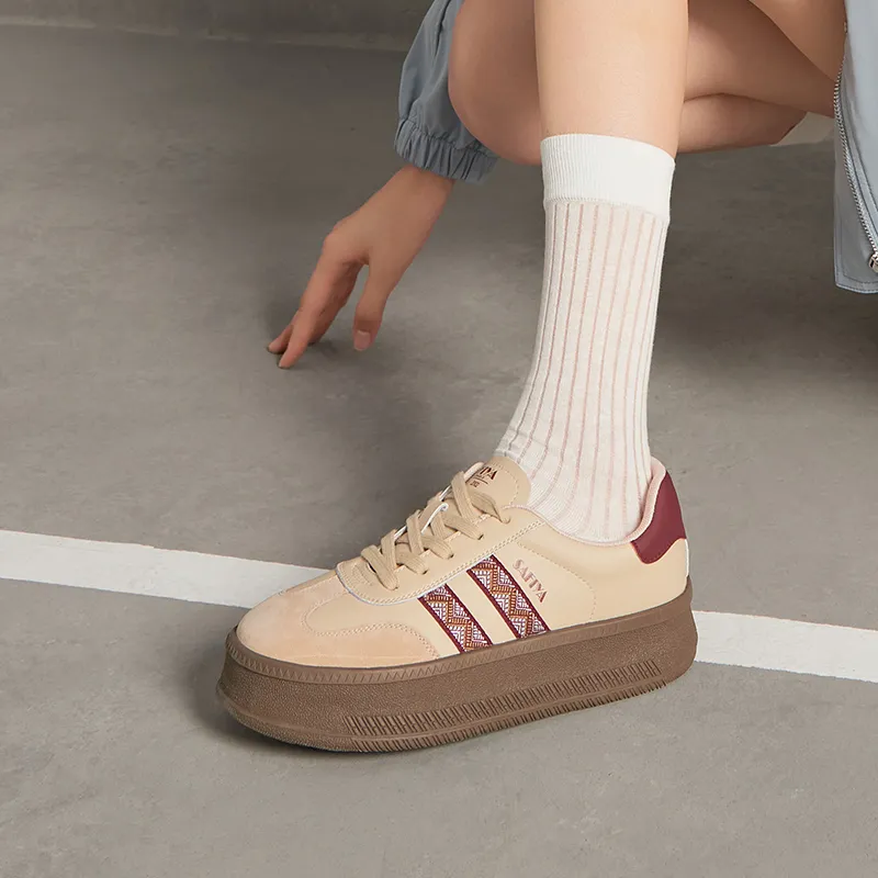 Safiya Happy Diamond Low-Top Skateboard Shoes Women's-5