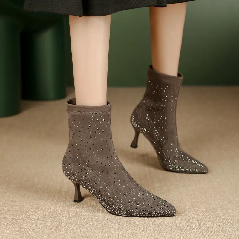 Safiya Sophia Ankle Boots 6.5cm Women's-1