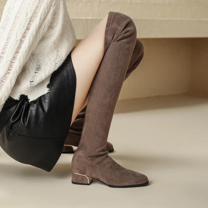 Safiya Over-Painted Boots 3.5cm Women's-8