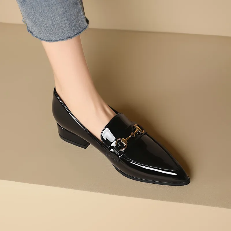 Safiya Loafers 2.9cm Women's Black-4